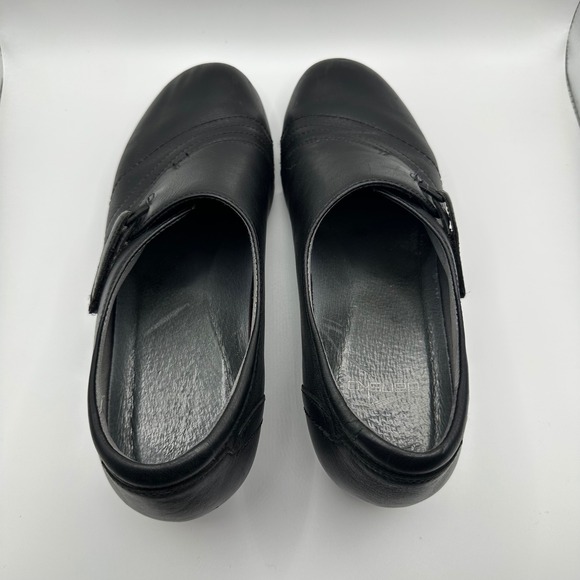 Dansko black Leather‎ Slip On Casual Comfort Walking Shoes Women's 8.5 - Picture 4 of 6
